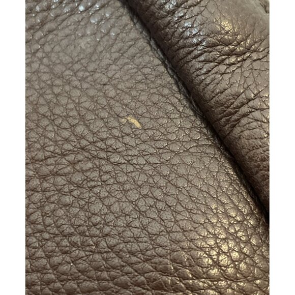 Libaire Pebbled Brown Leather Small Backpack Purse Bag 90's USA Classic Vintage‎ - Picture 3 of 14